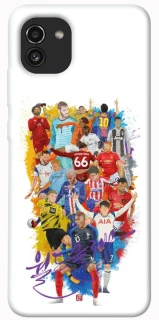 Чохол на Samsung Galaxy A03 Football Abstract v2 фото 1 з 1