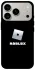 Чохол на Apple iPhone 18 Pro Roblox logo black фото 2 з 2
