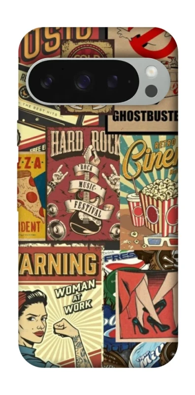 Чохол на Google Pixel 10 Pro XL Retro collage ver.2 фото 1 з 1