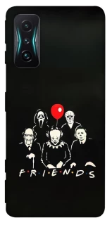 Чехол на Xiaomi Redmi K50 Gaming Horror Friends фото 1 из 1