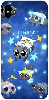 Чехол на Apple iPhone XS Max (6.5") Pebble kitten stars фото 1 из 1