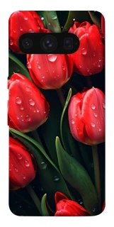 Чохол на Google Pixel 8 Pro Червоні тюльпани фото 1 з 1