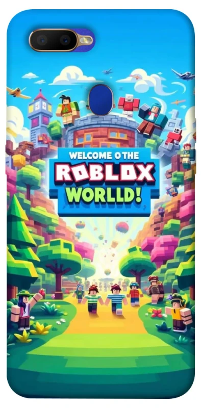 Чехол на Oppo A5s Roblox World фото 1 из 1
