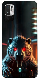 Чехол на Xiaomi Redmi Note 10 5G Cyber ​​beaver фото 1 из 1