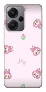 Чохол на Xiaomi Redmi Note 13 Pro+ Labubu Flower фото 1 з 1