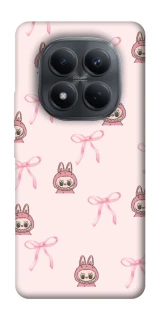 Чохол на Xiaomi Redmi Note 15 Pro 4G Pink bows and Labubus фото 1 з 1