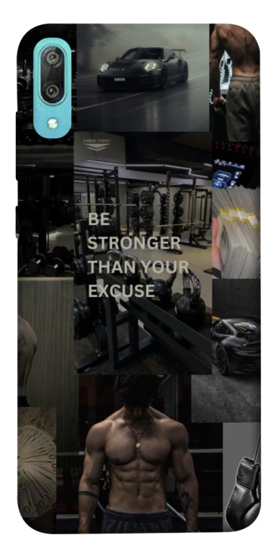 Чохол на Huawei Y6 Pro (2019) Be stronger фото 1 з 1