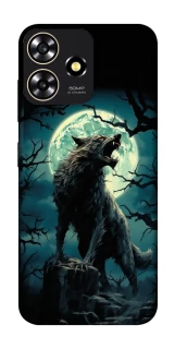 Чохол на ZTE Blade A73 4G Вовк під місяцем фото 1 з 1