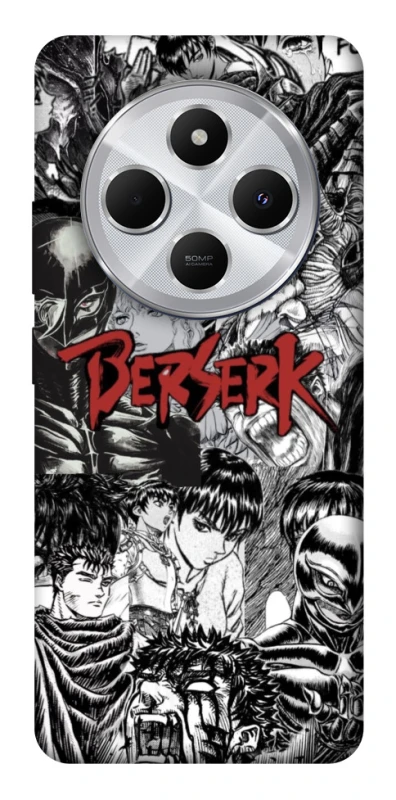 Чехол на Xiaomi Redmi 14C / Poco C75 Berserk Collage фото 1 из 1