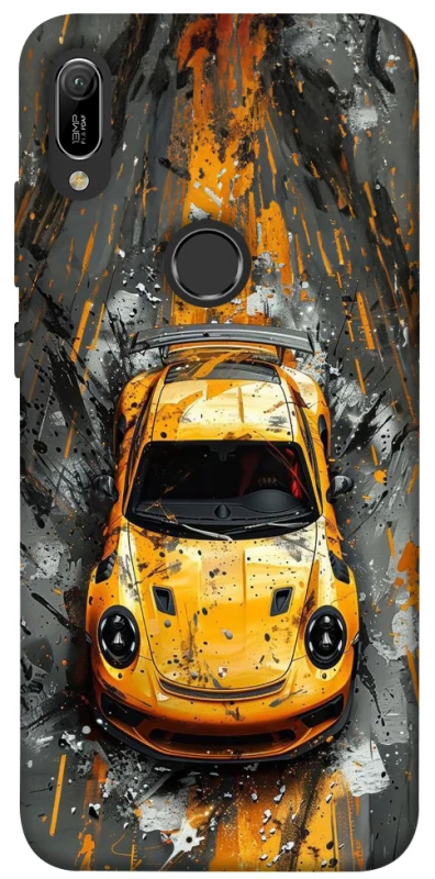 Чехол на Huawei Y6 (2019) Drawn Porsche фото 1 из 1