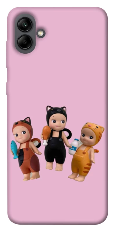 Чохол на Samsung Galaxy A04 Cat Cafe Trio фото 1 з 1