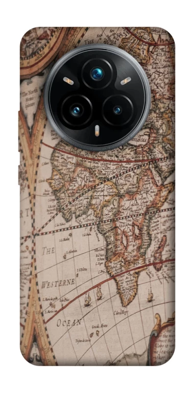 Чехол на Realme 14 Pro Карта путешествий фото 1 из 1