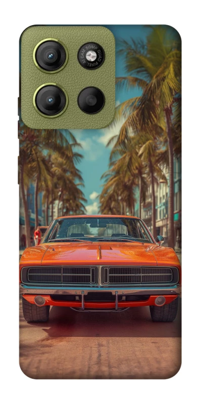 Чехол на Motorola Moto G15 4G Tropical car фото 1 Чехол на Motorola Moto G15 4G Tropical car фото 1 из 1