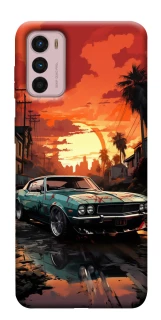 Чохол на Motorola Moto G42 Car at sunset фото 1 з 1
