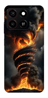 Чехол на ZTE Blade A35 4G Огненный торнадо фото 1 из 1