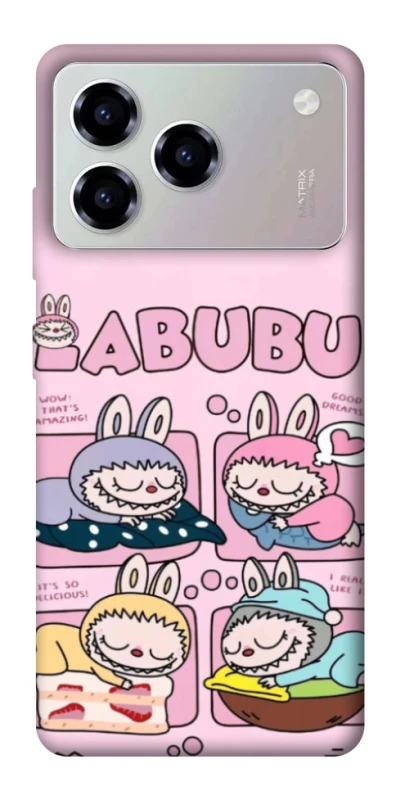 Чохол на ZTE Blade A76 Labubu Dreams Collage фото 1 з 1