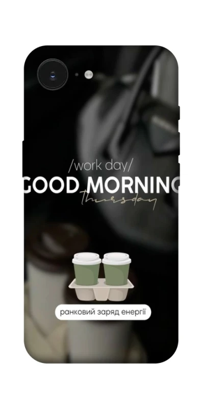 Чохол на Apple iPhone 17e (6.1") Thursday coffee фото 1 з 1