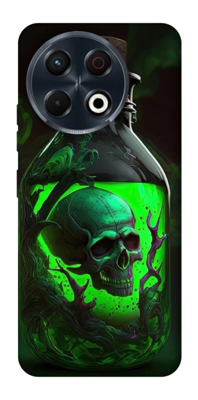 Чохол на TECNO Spark 30 Pro (KL7) Skull bottle фото 1 з 1