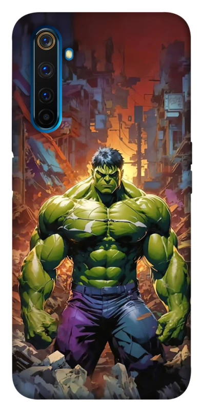 Чехол на Realme 6 Pro Hulk фото 1 из 1