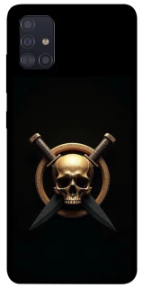 Чехол на Samsung Galaxy A51 Golden Skull фото 1 из 1