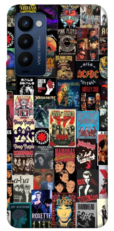 Чехол на TECNO Camon 18 My playlist ver.7 фото 1 из 1