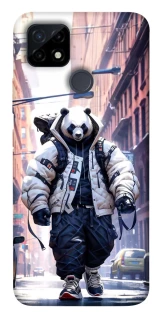 Чохол на Realme C21Y Панда кур'єр фото 1 з 1