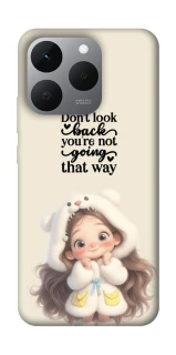 Чохол на Realme 15T Don't look back фото 1 з 1