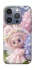 Чохол на Apple iPhone 16 Pro Labubu & Flowers ver.1 фото 1 з 1
