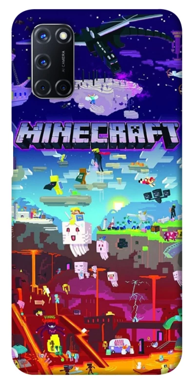 Чохол на Oppo A52 / A72 / A92 Minecraft world фото 1 з 1