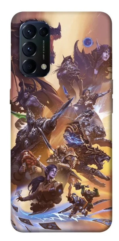 Чехол на Oppo Reno 5 4G Warcraft v4 фото 1 из 1