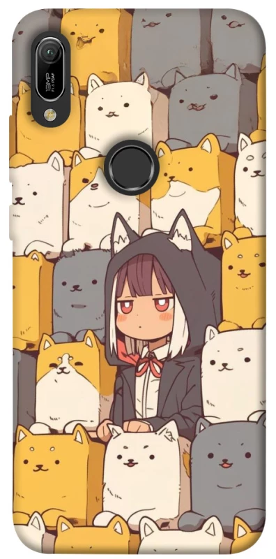 Чохол на Huawei Y6 (2019) Like a cat фото 1 з 1