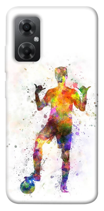 Чехол на Xiaomi Redmi Note 11R Football Player v3 фото 1 из 1