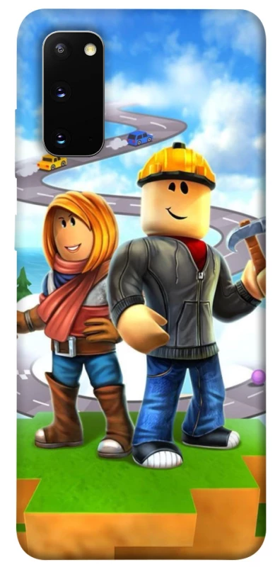 Чехол на Samsung Galaxy S20 Roblox Builder Adventure фото 1 из 1