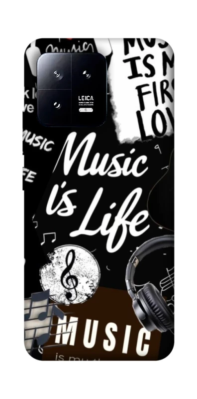 Чохол на Xiaomi 13 Music is Life фото 1 з 1