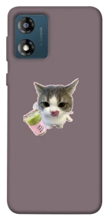 Чохол на Motorola Moto E13 cat matcha фото 1 з 1