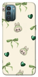 Чохол на Nokia G21 Labubu Green Heart фото 1 з 1