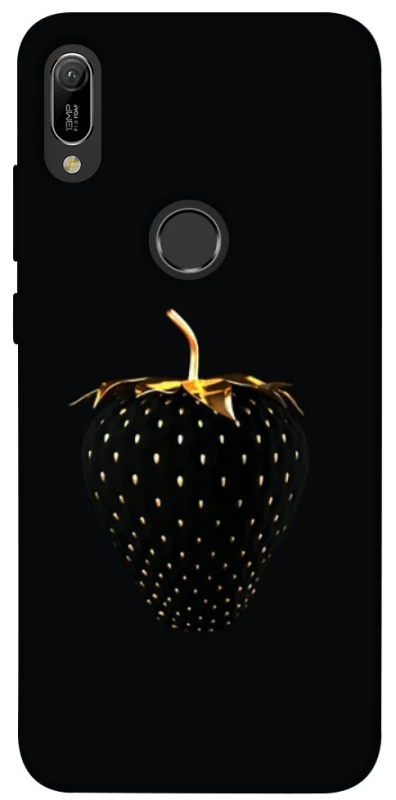 Чохол на Huawei Y6 (2019) Чорна полуниця фото 1 з 1