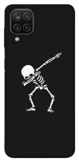 Чехол на Samsung Galaxy A12 Halloween skeleton фото 1 из 1