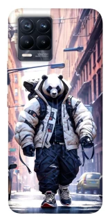 Чехол на Realme 8 Панда курьер фото 1 из 1