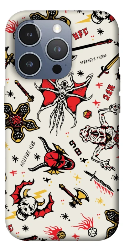 Чехол на Apple iPhone 16 Pro Max Stranger Things ver.2 фото 1 из 1