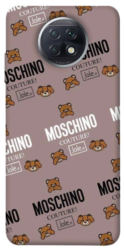 Чохол на Xiaomi Redmi Note 9 5G / Note 9T Moschino фото 1 з 1