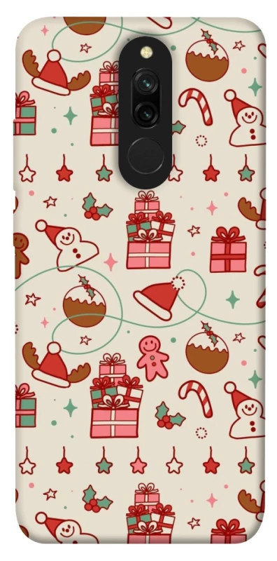Чохол на Xiaomi Redmi 8 Новорічний v14 фото 1 з 1