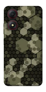 Чехол на ZTE Blade A34 4G Camouflage v9 фото 1 из 1