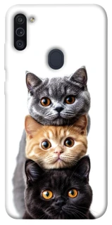 Чохол на Samsung Galaxy M11 Гарні котики фото 1 з 1