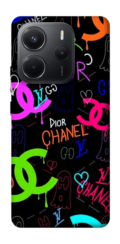 Чохол на Xiaomi Redmi Note 14 4G (Int. version) Fashion collage ver.5 фото 1 з 1