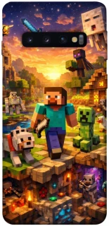 Чохол на Samsung Galaxy S10 Minecraft v6 фото 1 з 1