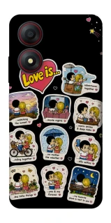 Чехол на ZTE Blade A34 4G Love is ver.4 фото 1 из 1