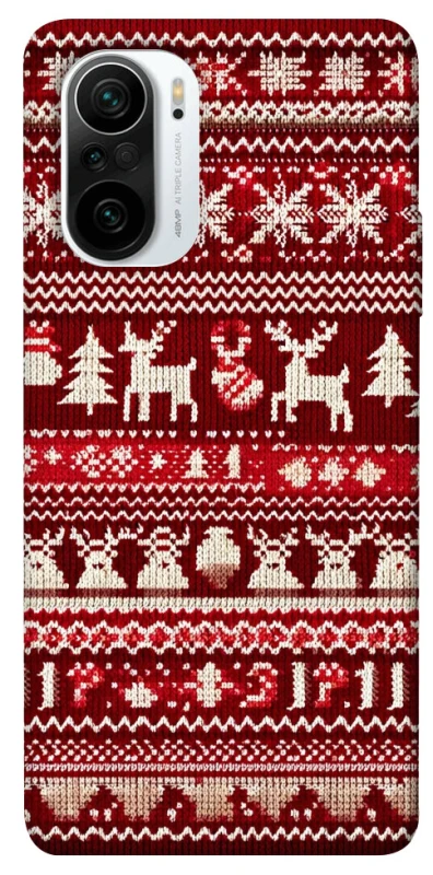 Чохол на Xiaomi Redmi K40 / K40 Pro / K40 Pro+ / Poco F3 Christmas jumper ver.2 фото 1 з 1