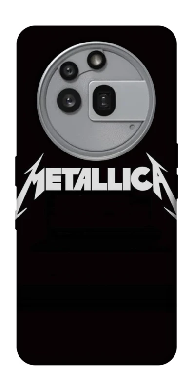 Чехол на Nothing Phone (3a) Pro Metallica logo фото 1 Чехол на Nothing Phone (3a) Pro Metallica logo фото 1 из 1