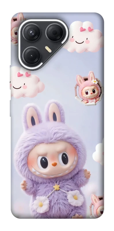 Чехол на TECNO Pova 7 Labubu & clouds фото 1 из 1